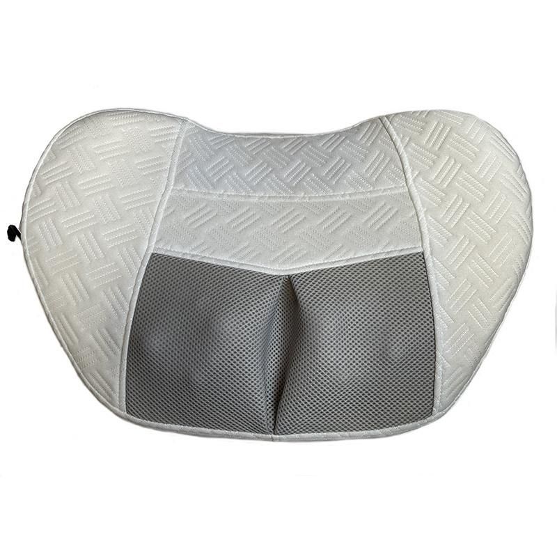 2022 New OEM Rechargeable Portable Shiatsu Heating Head Back Neck Rolling Kneading Pillow Massager