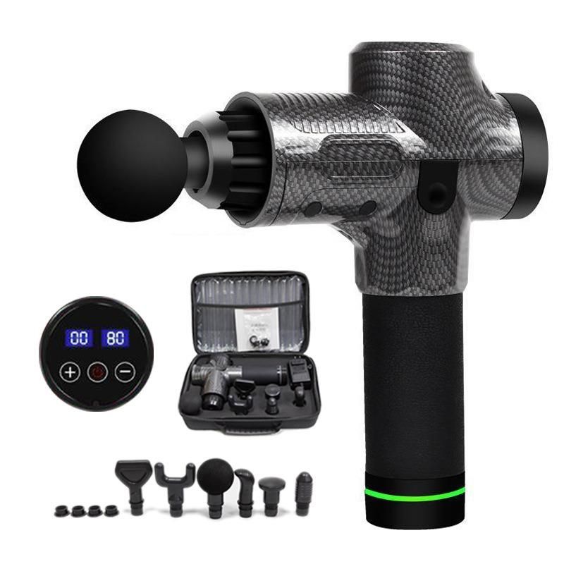 Massage Gun Deep Tissue, Massage Gun 20 Speed Handheld Muscle Massage Gun Percussion Massager with 6 Massage Heads for Body Muscle Massage Pain Relief