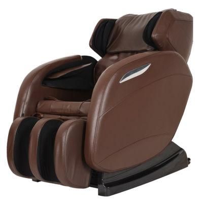 Electric Full Body Shiatsu Airbag Pressure Neck Back Foot Massage Chair with Music