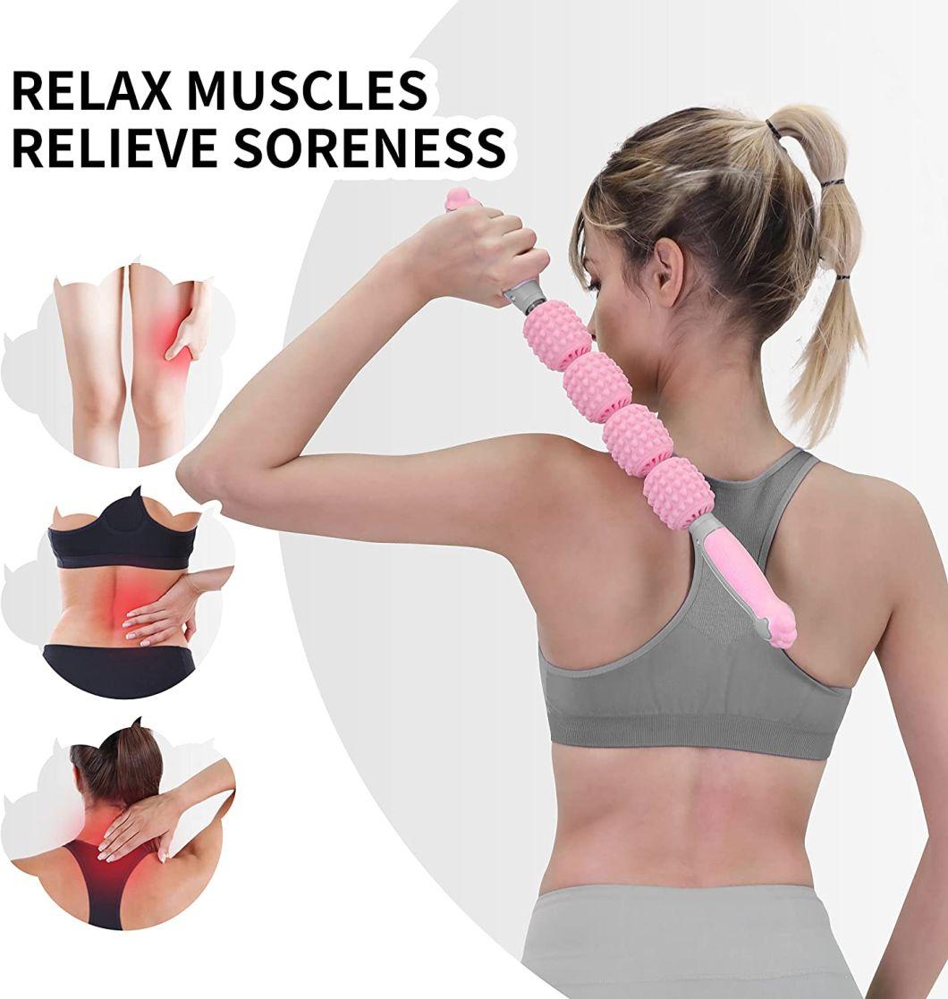 Roller Massage Stick Rolling Massage for Sore Muscle Athletes Fitness Wyz20105