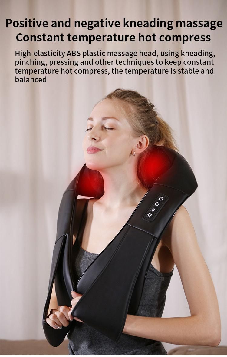 Multifunctional Kneading Shawl Electric Deep Kneading Heated Shoulder Neck Massager