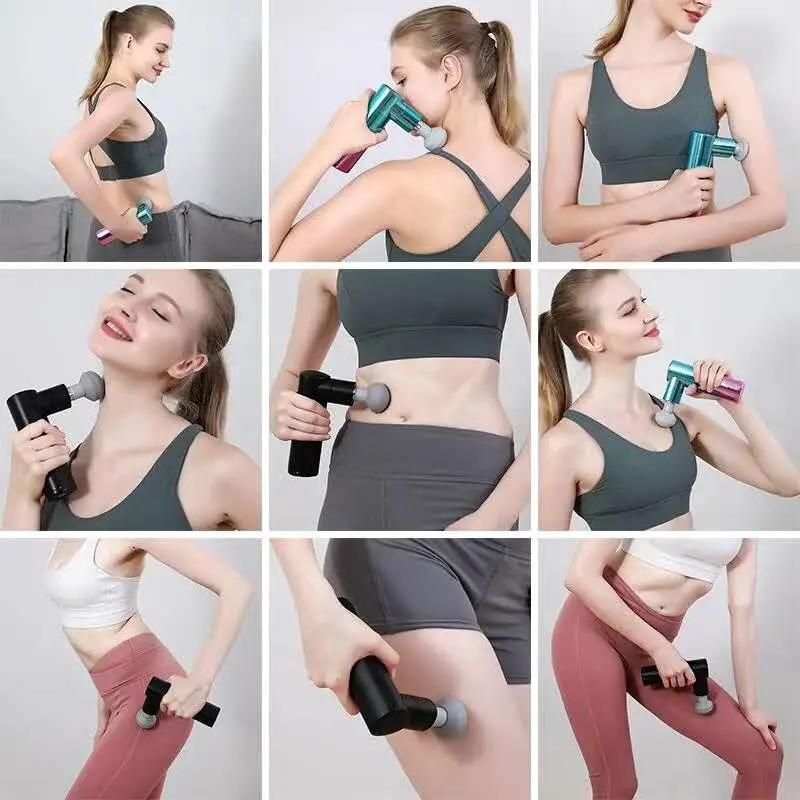 2020 New Best Selling Personal Sport Cordless Mini Portable Percussion Deep Tissue Muscle Massage Gun