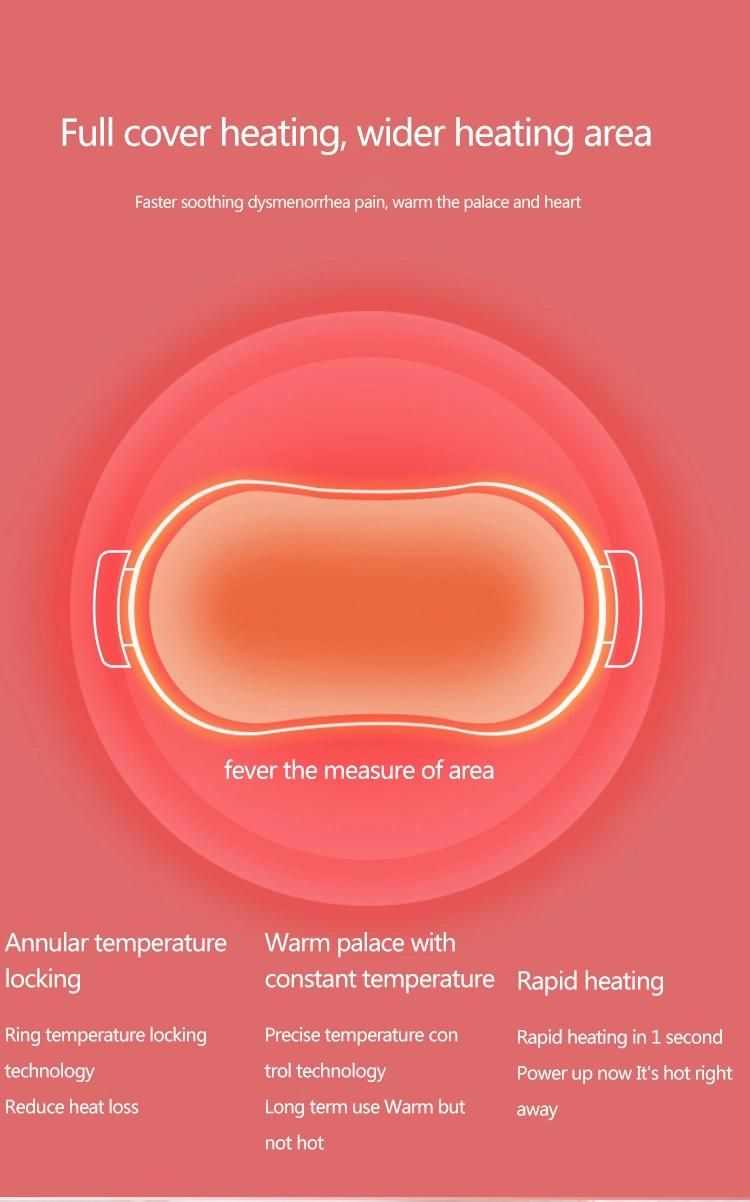 Hot Sale Heating Waist Belt for Women Menstruation