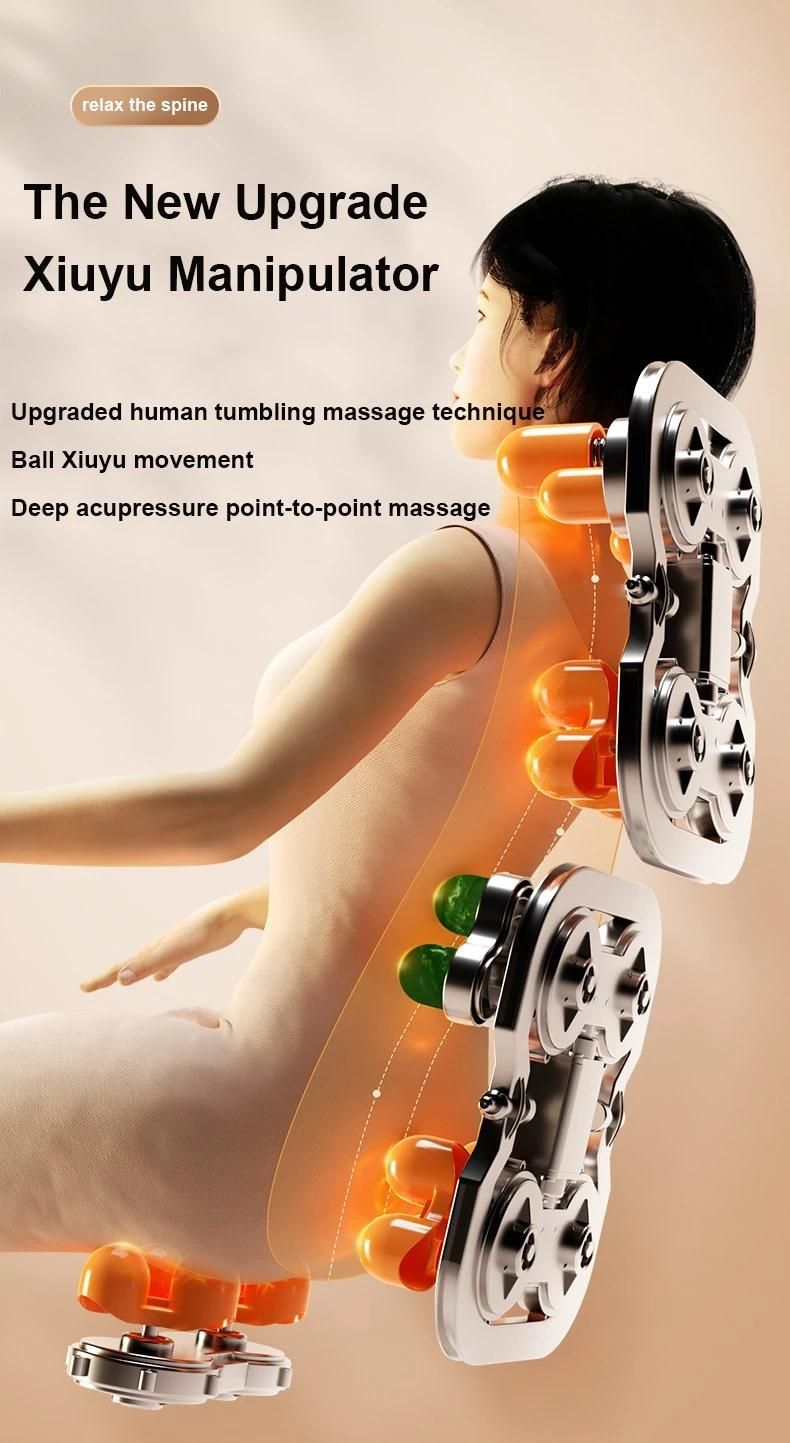 Janpanese 2022 Factory Price 4D Track Automatic Shiatsu Kneading Stretch Electric Recliner Zero Gravity Massage Chair