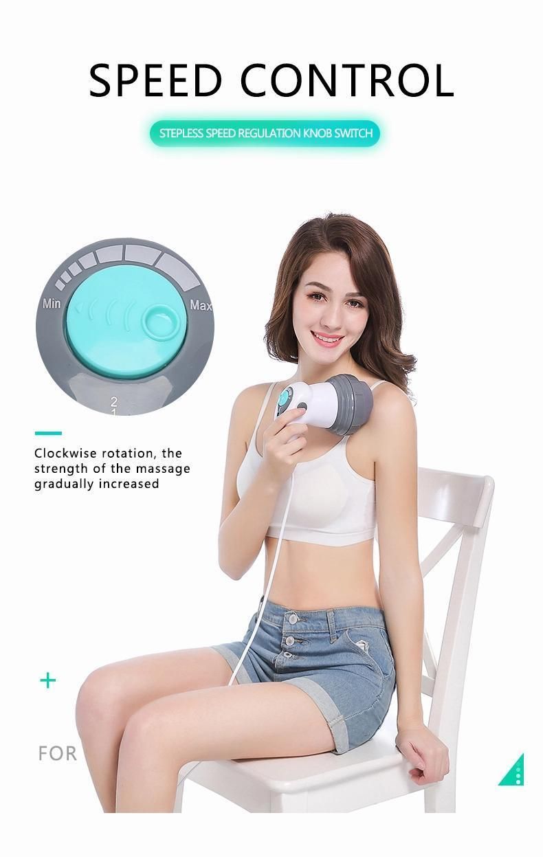 Home Use Electric Massage Device Body Roller Massager with CE Approval