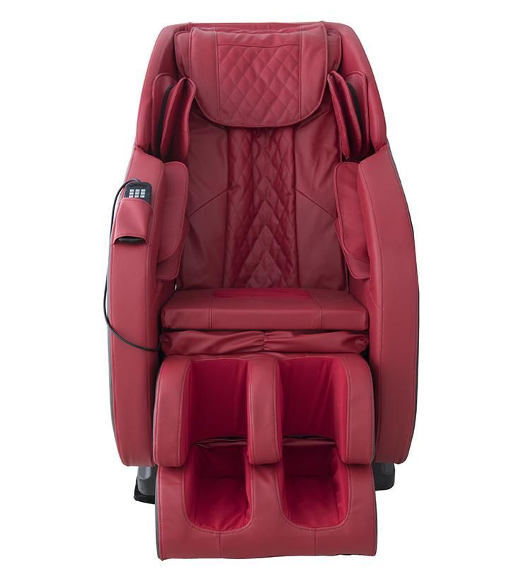 Electric Recliner Bluetooth L-Track Full Body Vibrating Shiatsu Office Massage Chair with Airbags