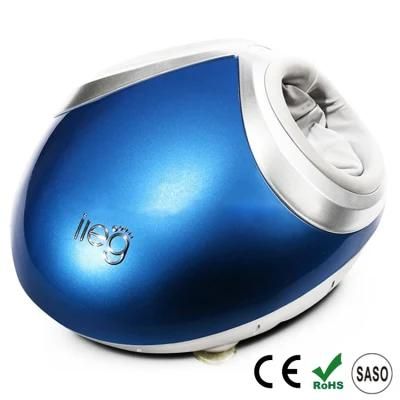 Luxury Blood Circulation Airbags Kneading Roller Electric Shiatsu Thermal Foot Massager with Remote Control