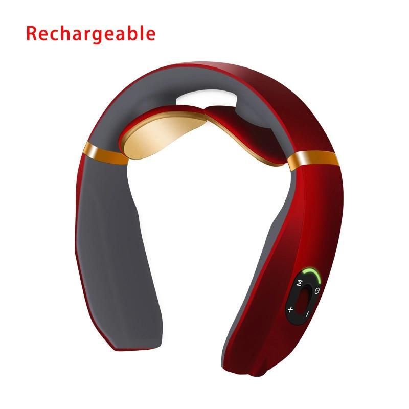 New Intelligent Cervical Spine Therapy Instrument Multi-Functional Electric Neck Massager Electromagnetic Pulse Massager