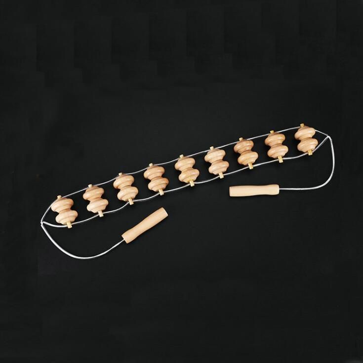 Amazon Hot Selling Back Wood Mssager, Body Sap Roller Massager Belt