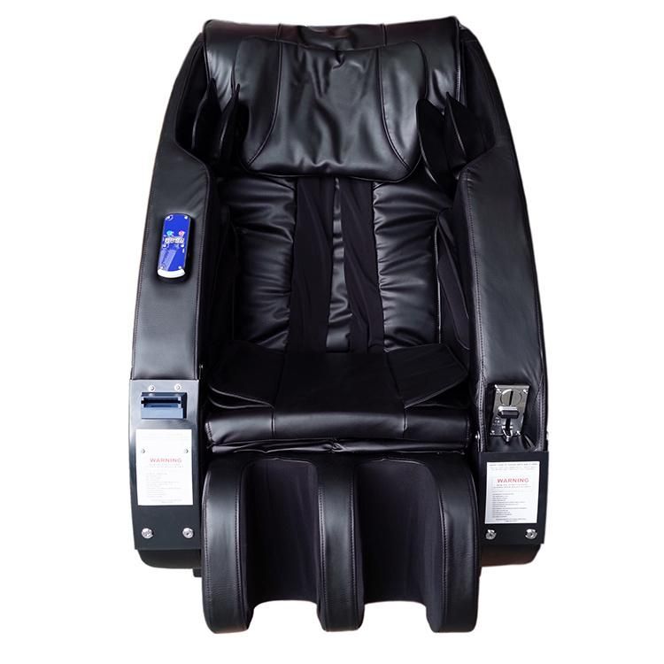 Luxury Electric Shiatsu Bill Dollar Paper Money Acceptor and Coin Operated Airport Commercial Use Vending Massage Chair