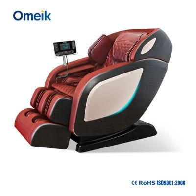 4D Intelligent Rocking Motion Double SL Track Automatic Modes Arm Sync Moving Rolling Massage Chair with 3D Mechanism