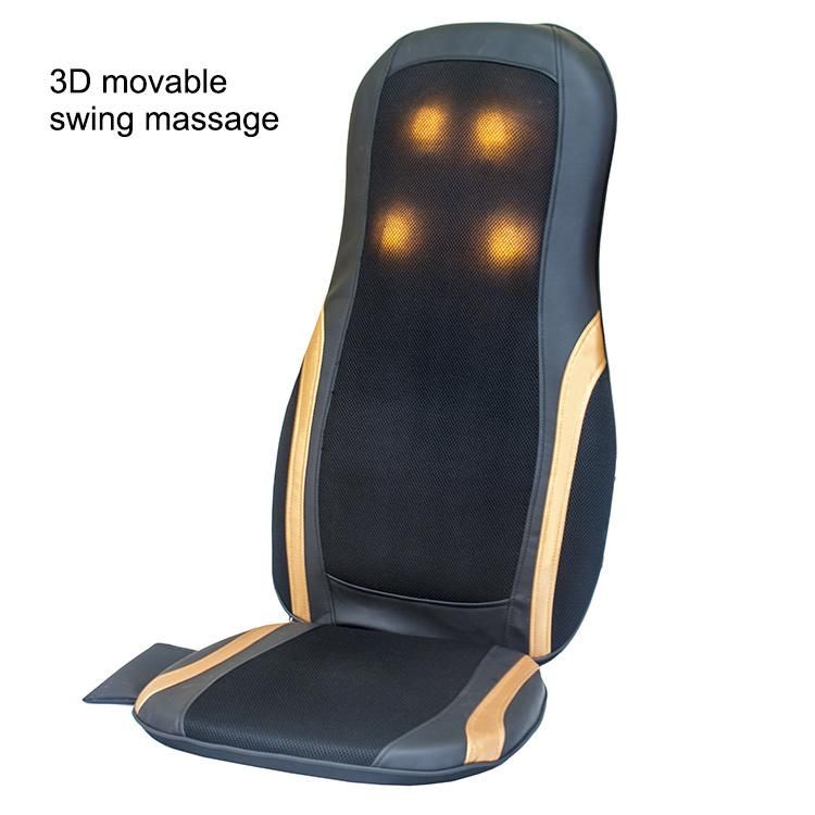 Electric 3D Swing Full Body Shiatsu Kneading Car Seat Massage Cushion