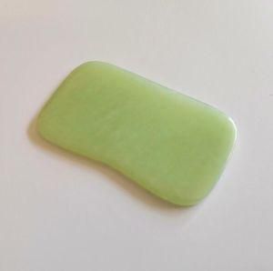 Jade Guasha Scraper with Rectangle Shape