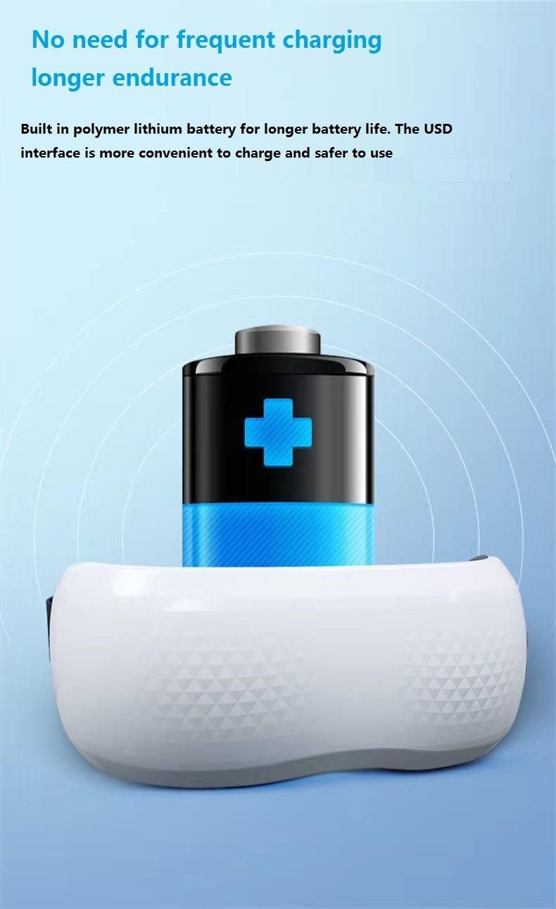 OEM Hot Foldable LED Electric Automatic Mini Smart Heated Eye Massager