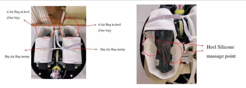 Shiatsu Foot Massager Machine with Heat - Feet Massager for Plantar Fasciitis, Neuropathy Pain Relief and Blood Circulation