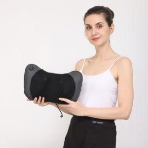 Healthy Massageador Relaxation Massage Pillow for Travel, Infrared Heating Neck Shoulder Back Electric Massage Pillow Home