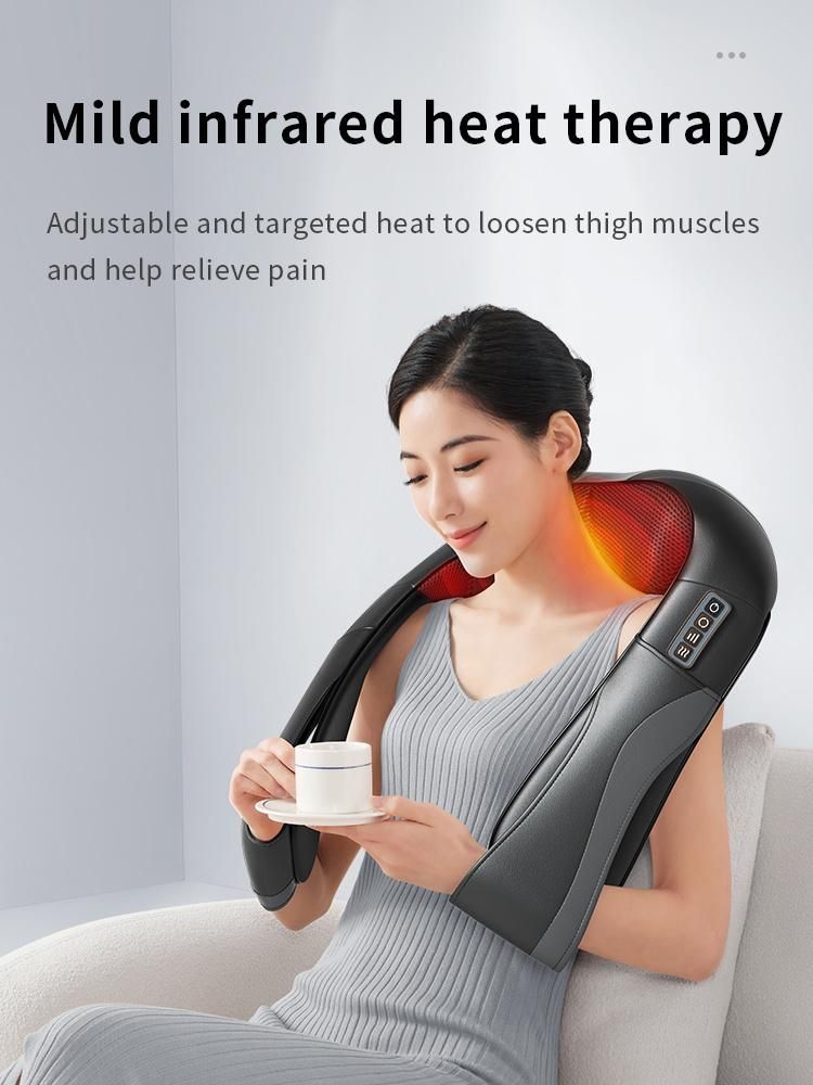 Professional Portable Intelligent Neck Massager Remote Control Neck Shoulder Massager