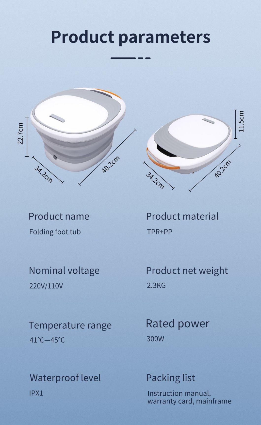 Cm2805 Foot SPA Foot Bath Massager with Heat Vibration