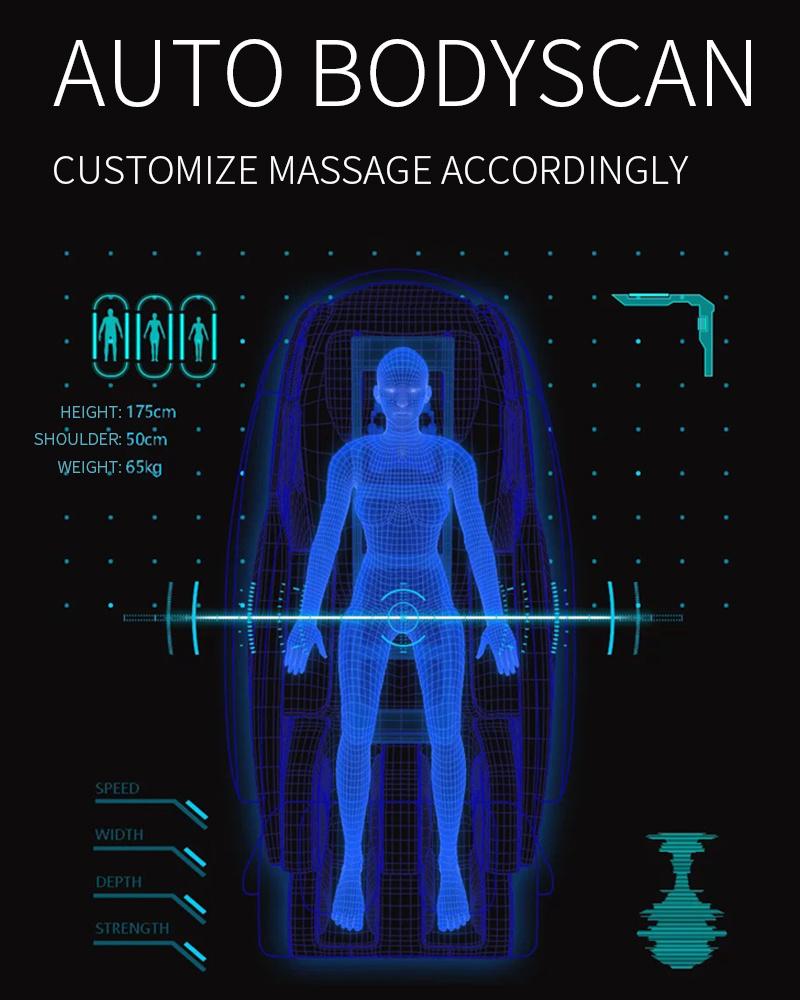 Kneading Massager and Automatic Massage Chair Full Body Massage Foot Massage