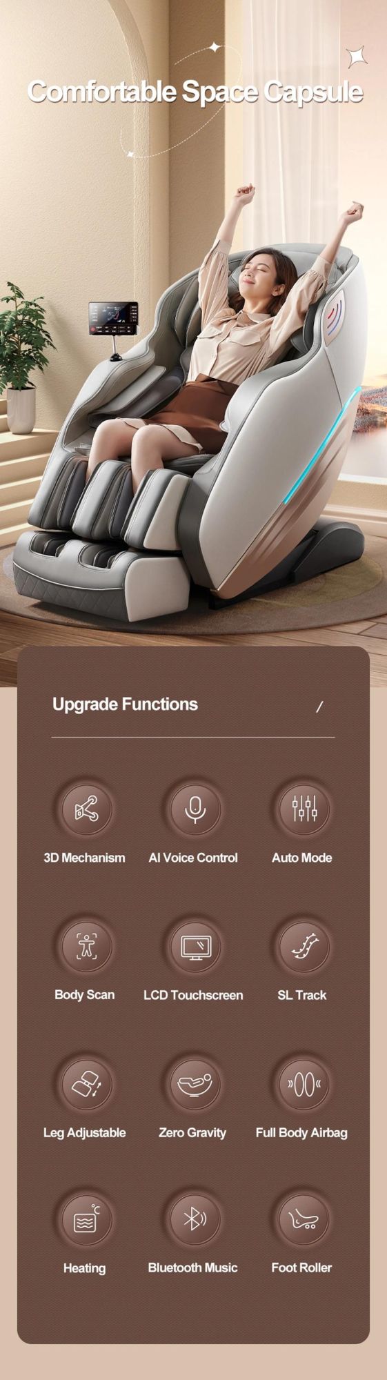 Sauron S350 SPA Office Luxury Massage Chair