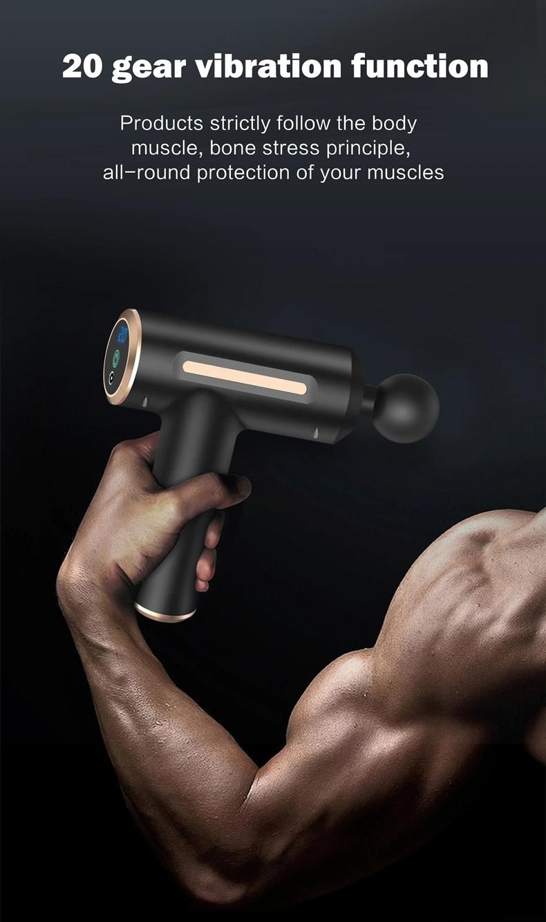 Deep Myofascial Impact Apparatus Handheld Electric Massage Fascia Gun