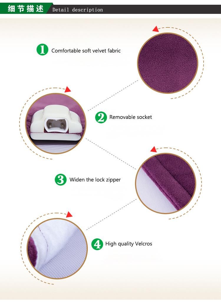 Wy-A8 Upgrade Electric Heating Knees Support with Removable Socket