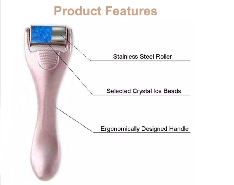 Wholesale Beauty Product Stainless Steel Ice Roller Face Massage