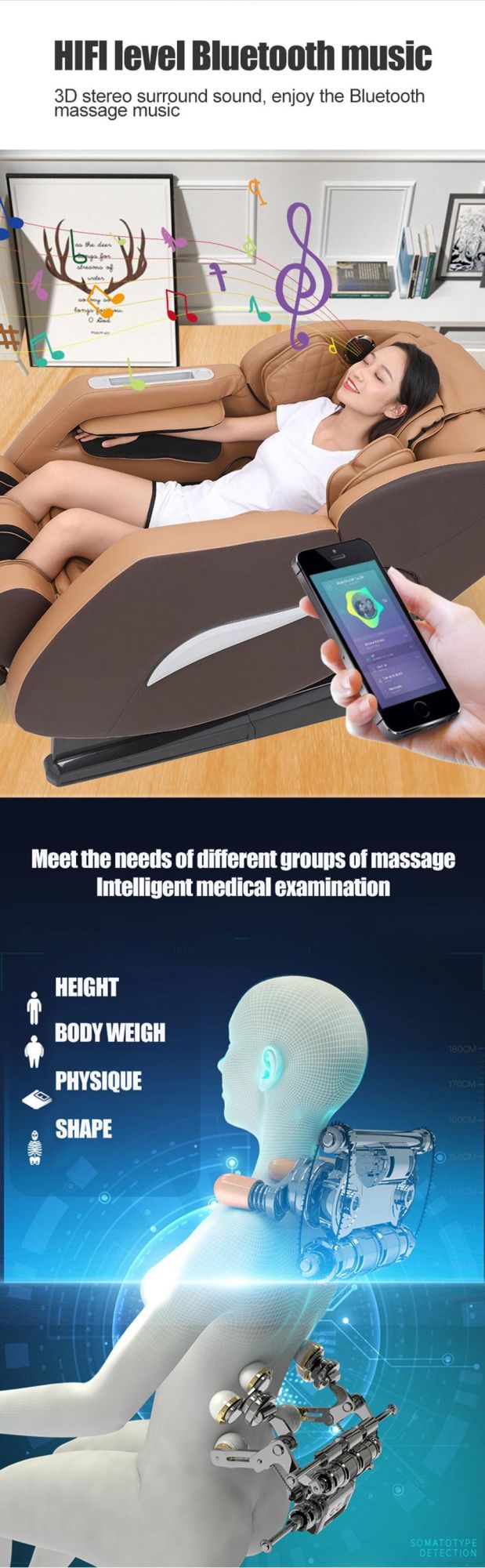 Intelligent Electric Massage Chair Recliner China Wholesale Massage Chair Price