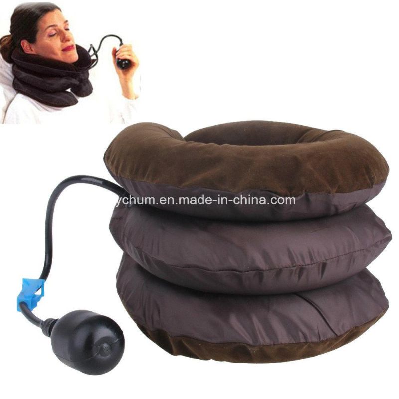 Custom Logo Air Cervical Neck Traction Shoulder Pain Relief Massager Relaxation Health Care