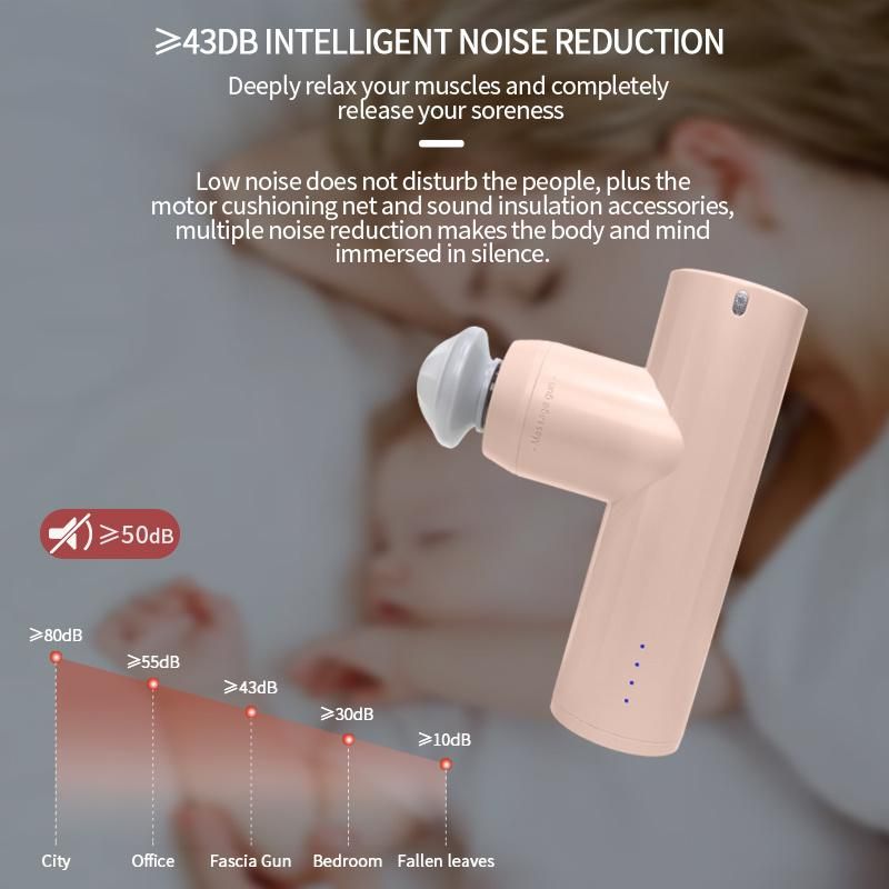 Handheld Therapy Gun for Neck Back Pain Relief, High Frequency Deep Tissue Percussion Massager