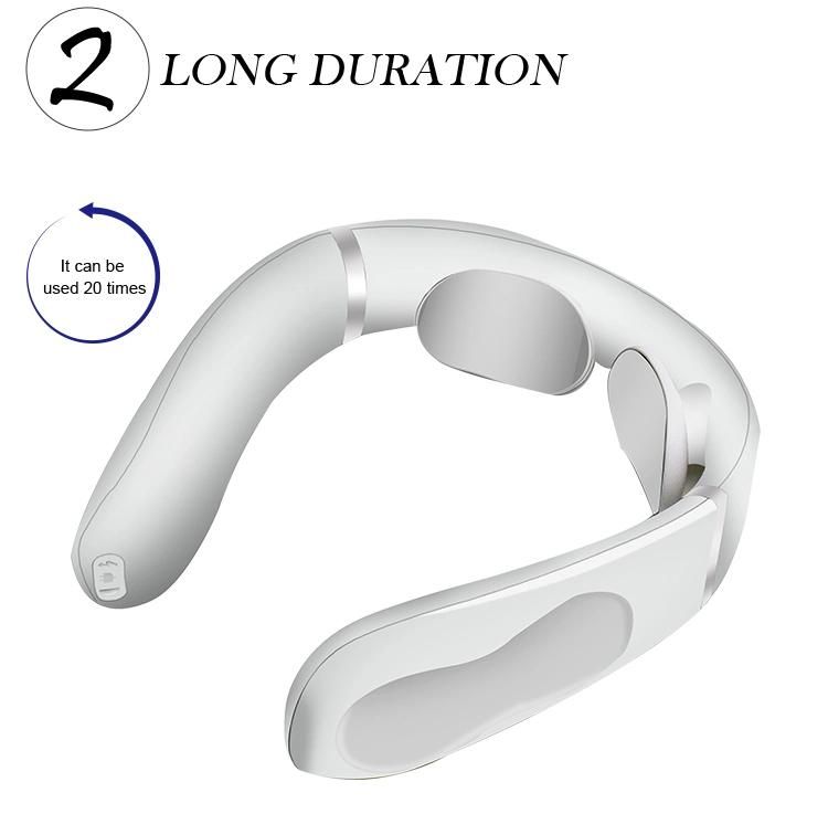 2022 Portable Wireless Smart Neck Massager Heated Infrared Physiotherapy Intelligent Electric Neck Massager