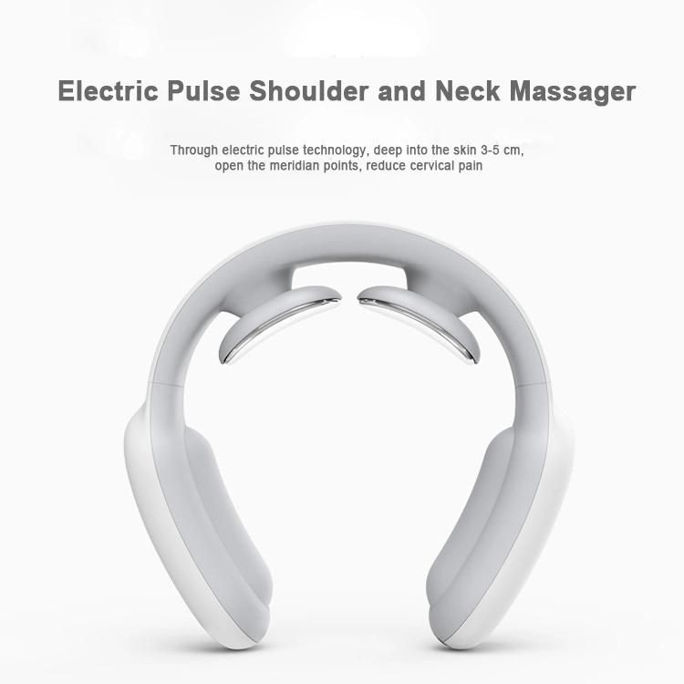 Wireless Low Frequency Electric Pulse Therapy Machine Neck and Shoulder Massager