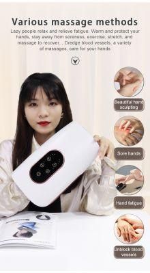 Wireless Hand Massager Pain Relief From Wrist to Palm with Heat, Compression Hand Massager