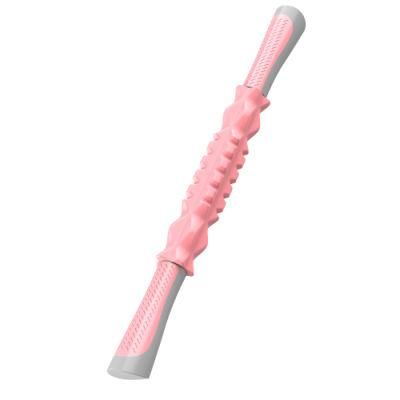 Hot Sale Body Muscle PVC Foam Roller Plastic Gear Handheld Therapy Bar Gym Recovery Yoga Massage Ball Stick