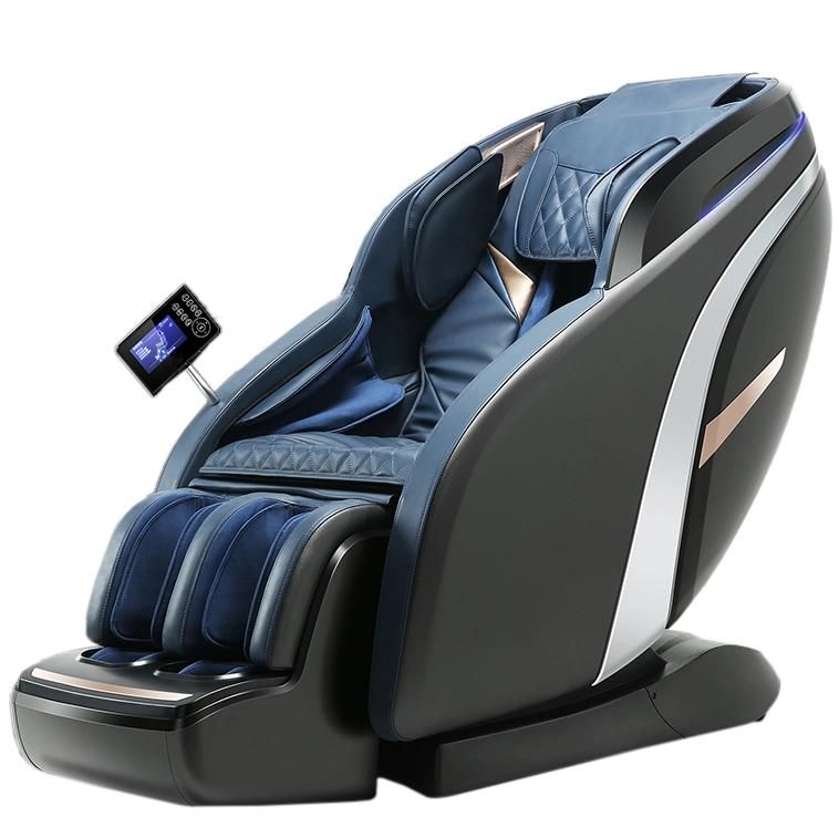 Super Long SL Shape Shiatsu 3D Chair De Massage Zero Gravity Electric Thai Stretch Massage Armchair
