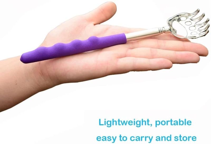 Portable Bear Claw Telescoping Metal Extendable Back Itching Back Scratcher
