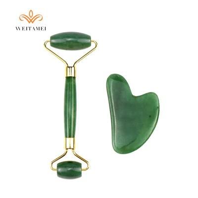 Good Quality Amazon Hot Sale Jade Roller with Guasha