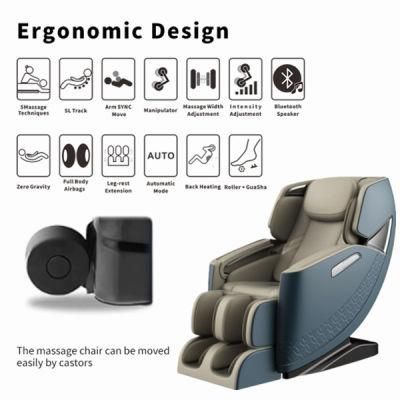 4D Zero Gravity Massage Chair SL Track