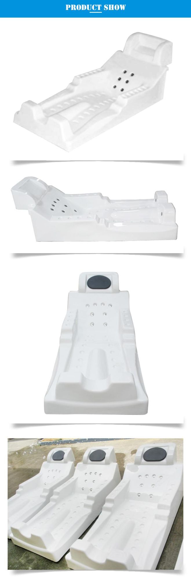 SPA Hydrotherapy Water Jet Massage Bed