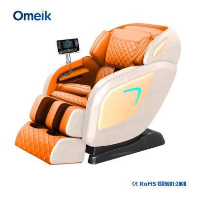 Wholesale Luxury Electric SL Track 4D Zero Gravity Recliner 2021 Full Body Arm Back Foot Shiatsu Best Office Massage Chair with Music