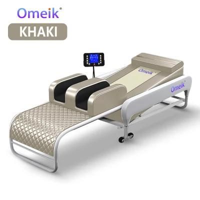 Best Nuga Korea Electric Automatic Full Body Rolling Thermal Heating Jade Stone Roller Therapy Massage Bed