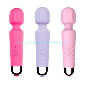 Valleymoon Mini Wireless Massager Wand Vibrator Waterproof for Women Rechargeable Handheld Full Body Massager