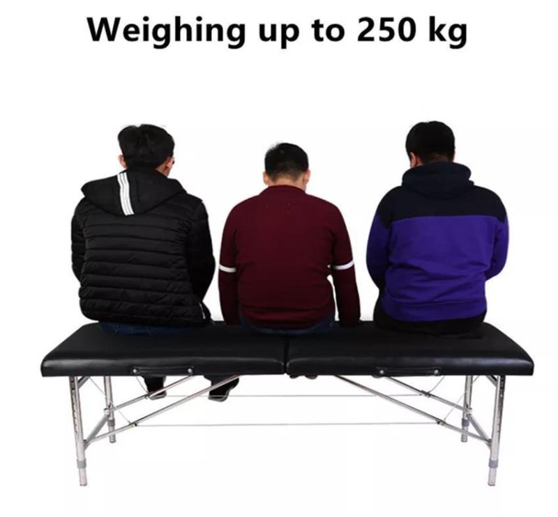High-Quality Foldable Six-Legged Massage SPA Bed