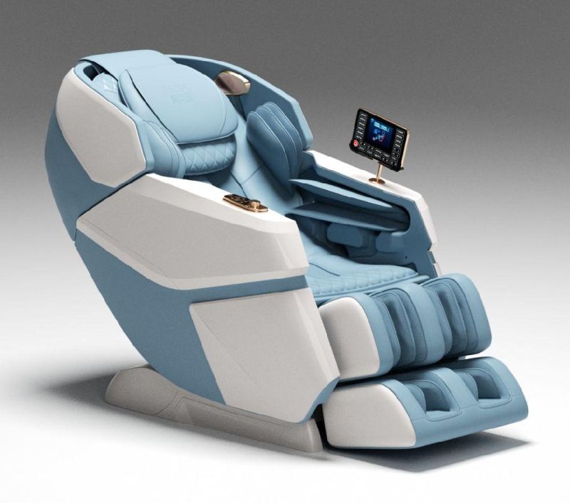 Sauron 2022 Design 3D 4D SL Track Full Body Massage Chairs with Airbag Neck Massager