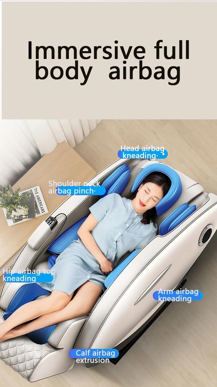 Sauron Q1 Japan 3D Luxury Electric 4D Zero Gravity Full Body Shiatsu Recliner Massage Chair