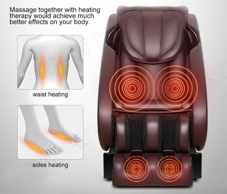 Electric Luxury Full Body Airbag Space Capsule 3D Zero Gravity  Shiatsu Massage Chair