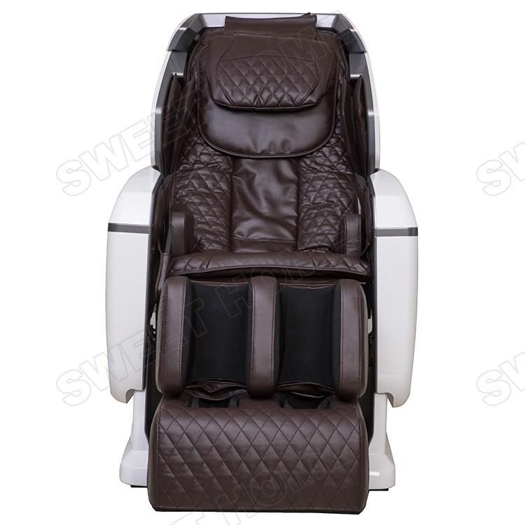 Electric Full Body Thai Stretch Shiatsu Zero Gravity Space Capsule 4D Massage Chair with SL Track and Music