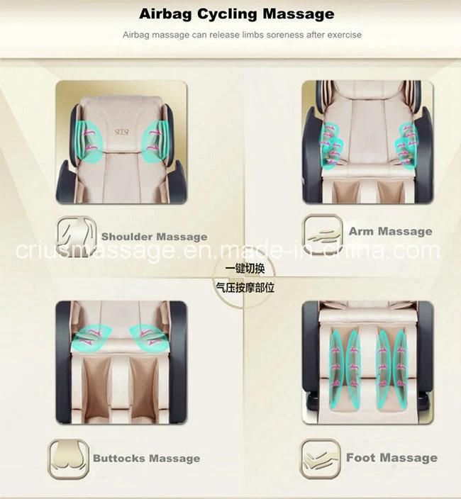 Full Body Relaxation Shiatsu Massage Chair Air Massage Chair