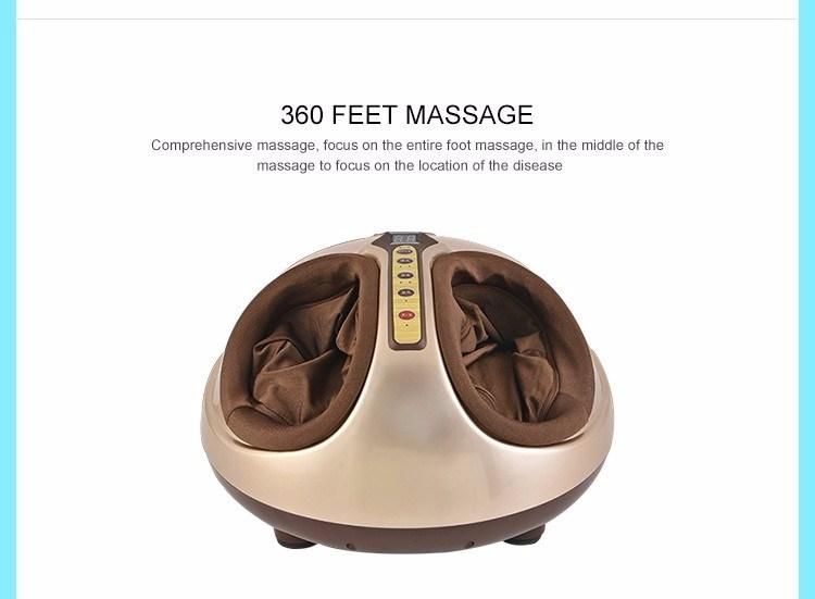 Home Office Use Foot Ankles Massager Leg Massager Blood Circulation Instrument Automatic Foo Massager with Heating