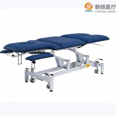 Comfy Mobile Adjustable Drops Massage Treatment Bed Electric Physical Table